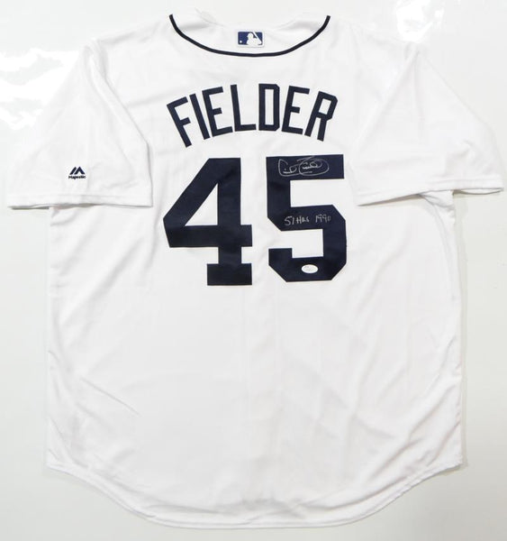 Cecil Fielder Autographed Detroit Tigers Majestic Jersey w/ 51 HRs 199 –  The Jersey Source