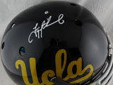 Troy Aikman Autographed UCLA F/S Authentic Schutt Black Helmet - Beckett Auth *White