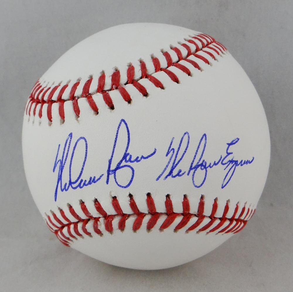 Nolan Ryan Autographed Official ML Baseball Inscribed The Ryan Express