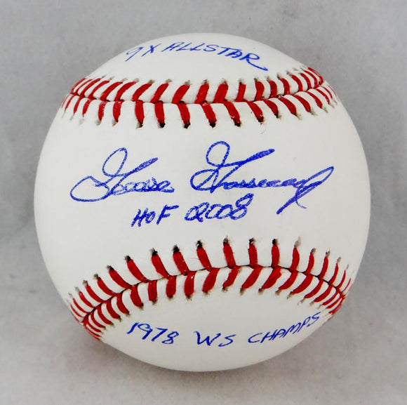 Goose Gossage Autographed Rawlings OML Baseball w/ 3 Stats - JSA W Auth