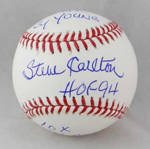 Steve Carlton - Autographed Signed Baseball