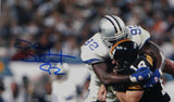 Tony Tolbert Autographed 8x10 Cowboys Vs. Steelers Photo- Jersey Source Auth