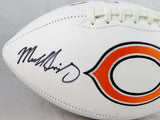 Mike Singletary Autographed Chicago Bears Logo Football w/ HOF- Beckett Auth