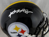 Antonio Brown Autographed Pittsburgh Steelers F/S Speed Helmet- JSA W Auth *Silver