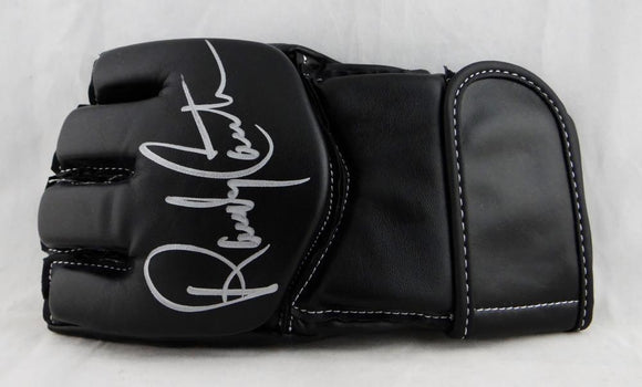 Randy Couture Autographed Century UFC Glove - Beckett Authentic *Silver N/O