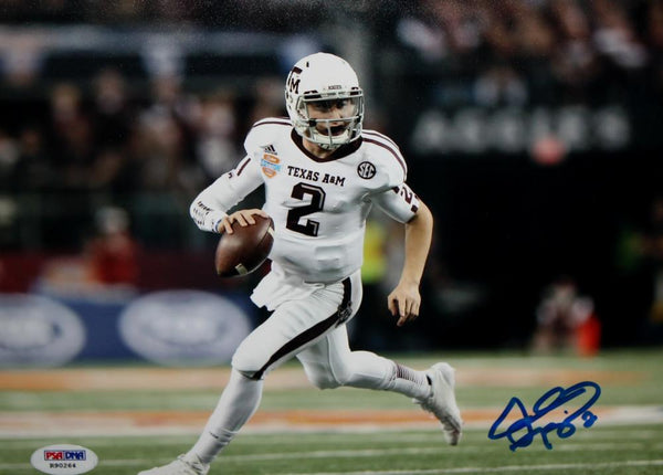 Johnny Manziel Signed Jersey PSA DNA Texas AM Autographed