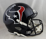 Jadeveon Clowney Autographed Houston Texans Full Size Speed Helmet-JSA Witnessed Auth *White