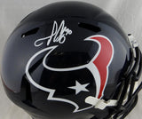 Jadeveon Clowney Autographed Houston Texans Full Size Speed Helmet-JSA Witnessed Auth *White