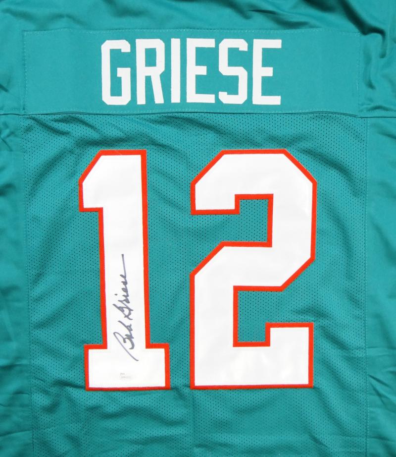 bob-griese-framed-autographed-teal-jersey-1 – Midwest Memorabilia