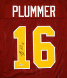 Jake Plummer Autographed Maroon College Style Jersey- Beckett Authenticated *1