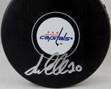 Lars Eller Autographed Washington Capitals Hockey Puck- Fanatics Auth