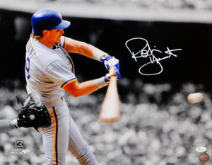Robin Yount Autographed Milwaukee Brewers 16x20 PF BW & Color Photo- JSA W Auth *White