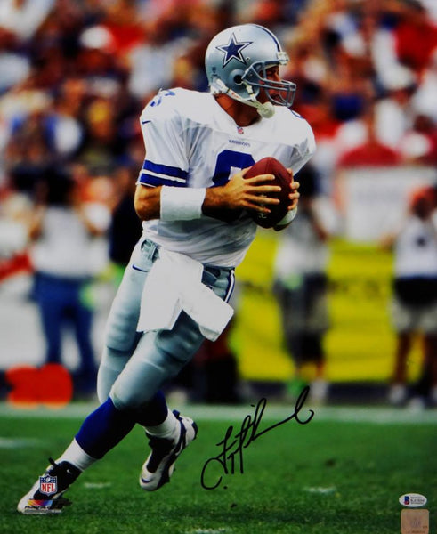 TROY AIKMAN AUTOGRAPHED DALLAS COWBOYS JERSEY BECKETT