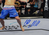Chuck Liddell Autographed UFC 16x20 Yelling Photo- Beckett Auth *Blue Horz
