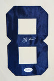 Yogi Berra Autographed Yankees Cream Majestic Jersey w/ 49 WS Patch- JSA W Auth *8