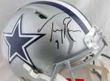 Tony Romo Autographed Dallas Cowboys F/S Speed Authentic Helmet- Beckett W Auth *Black