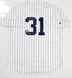 Dave Winfield Autographed New York Yankees Majestic P/S Jersey w/ HOF- JSA Auth *3 Split