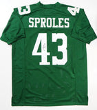 Darren Sproles Autographed Green Pro Style Jersey- JSA Witnessed Authenticated *4UP