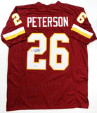 Adrian Peterson Autographed Maroon Pro Style Jersey- Beckett Authentication *2