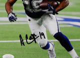 Amari Cooper Autographed Dallas Cowboys 8x10 Running PF Photo- JSA W Auth *Black
