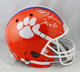 DeAndre Hopkins Autographed Clemson Tiger F/S Schutt Helmet W/ Nuk- JSA W Auth
