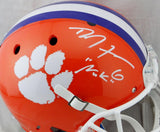 DeAndre Hopkins Autographed Clemson Tiger F/S Schutt Helmet W/ Nuk- JSA W Auth