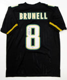 Mark Brunell Autographed Black Pro Style Jersey- Beckett Authenticated *UP8