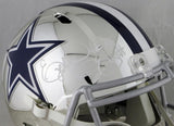 Ezekiel Elliott Autographed Dallas Cowboys F/S Chrome Helmet- Beckett Auth *White Image 2