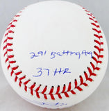 Trevor Story Autographed Rawlings OML Baseball w/ 5 Inscriptions- JSA W Auth