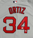 David Ortiz Signed Grey Boston Red Sox Jersey - JSA W & Fanatics Authentications