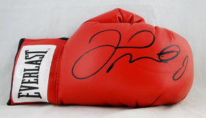 Floyd Mayweather Autographed Everlast Red Boxing Glove - JSA CC Authentication
