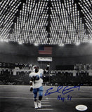 Earl Campbell Autographed Houston Oilers 8x10 Pointing Photo W/ HOF- JSA W Auth*Blue