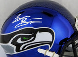 Brian Bosworth Autographed Seahawks Speed Chrome Mini Helmet-JSA W Auth *White