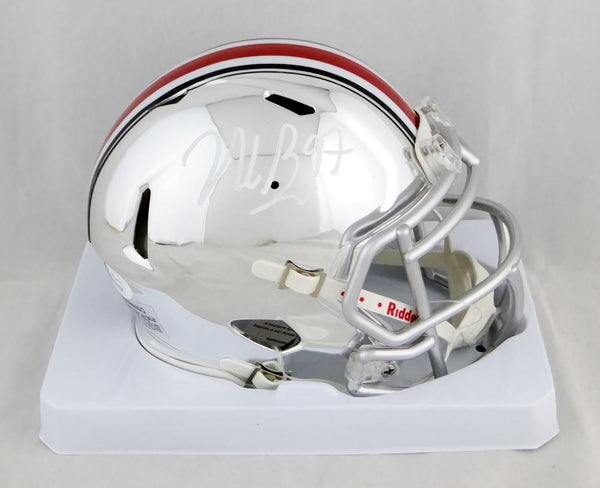 Nick Bosa Autographed Ohio State Buckeyes Chrome Mini Helmet- JSA Witn –  The Jersey Source