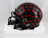 Nick Bosa Autographed Ohio State Buckeyes Black Speed Mini Helmet- JSA W Auth