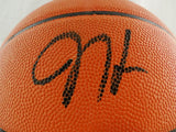 James Harden Autographed NBA Spalding Basketball - Beckett Auth *Black