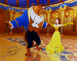 Robby Benson & Paige O'Hara Autographed 16x20 Beauty And The Beast Poster-Beckett Auth