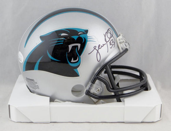 Luke Kuechly Autographed Carolina Panthers Mini Helmet- JSA W Auth