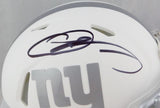 Odell Beckham Jr Autographed New York Giants Ice Mini Helmet- JSA Auth *Black