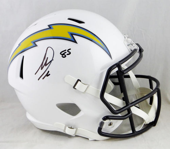 Antonio Gates Autographed San Diego Chargers F/S Speed Helmet- Beckett Auth *Blk