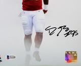Daron Payne Autographed Washington Redskins 8x10 PF Photo In Smoke - Beckett W Auth *Black