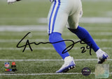 Chidobe Awuzie Autographed Dallas Cowboys 8x10 PF Photo Looking Left- Prova Auth *Black