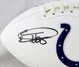 Eric Ebron Autographed Indianapolis Colts Logo Football- JSA Witness Authentication