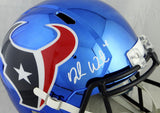 Deshaun Watson Autographed Houston Texans F/S Chrome Helmet- JSA Auth *White Image 2