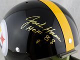 Ham Lambert Russell Autographed Pittsburgh Steelers F/S 63-76 ProLine Helmet- JSA W Auth *Gold