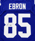 Eric Ebron Autographed Blue Pro Style Jersey - JSA W Auth