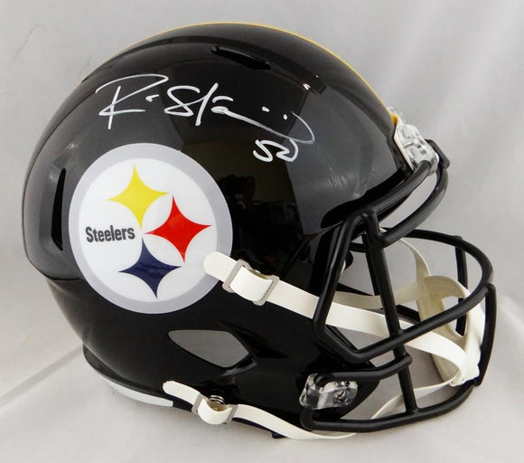 Ryan Shazier Autographed Pittsburgh Steelers F/S Speed Helmet- Beckett Auth *White