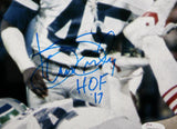 Kenny Easley Autographed Seattle Seahawks 8x10 Photo Close Up w/ HOF- JSA W Auth *Blue