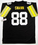 Lynn Swann Autographed Black Steelers NFL Pro Vintage Jersey-JSA W Auth *L8