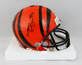 Tyler Boyd Autographed Cincinnati Bengals Mini Helmet- Prova Auth *Black